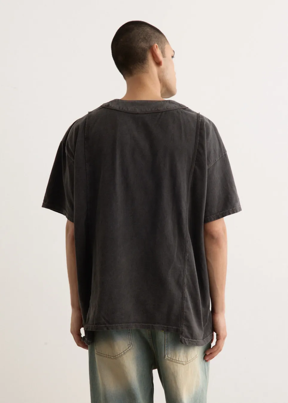 3 Cut Wide Baseball T-Shirt