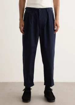 2 Pleats Twill Pants