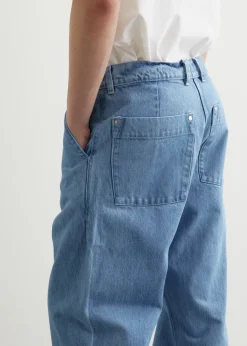 5 Pocket Denim Indigo Jeans