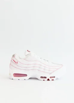 Air Max 95 OG 'White University Red' Sneakers