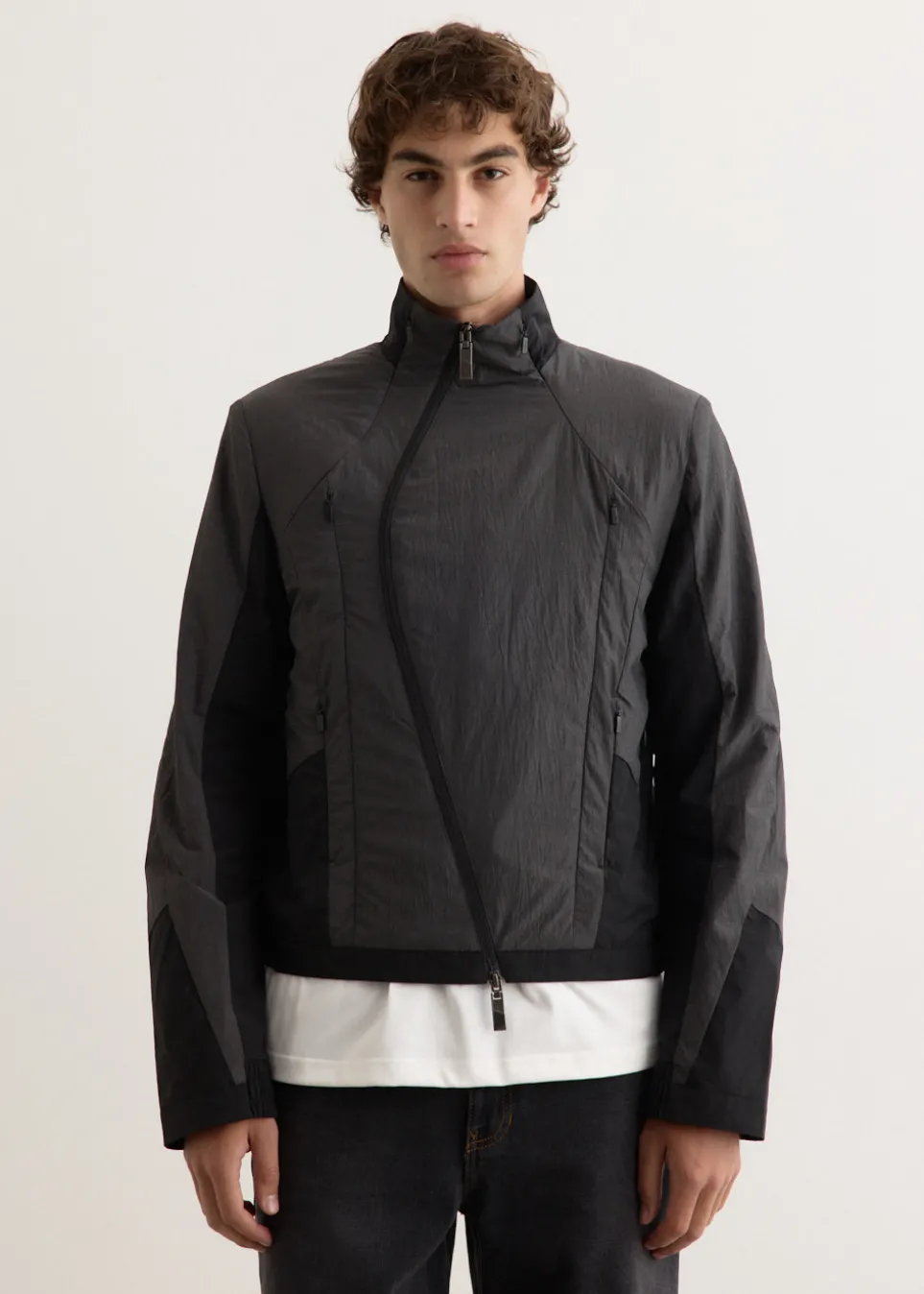 Asymmetrical Zip Jacket