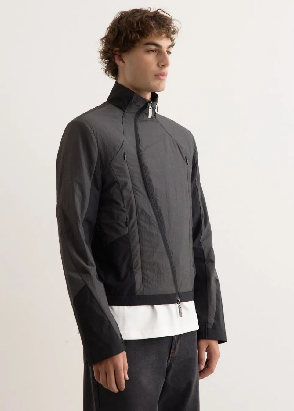 Asymmetrical Zip Jacket