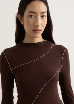 Azaelia Long Sleeve Panelled Top