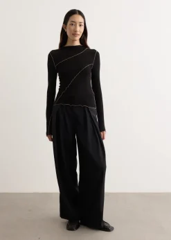 Azaelia Long Sleeve Panelled Top