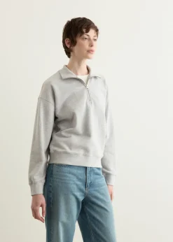 Baby Fox Half Zip Sweatshirt