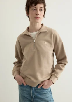 Baby Fox Half Zip Sweatshirt