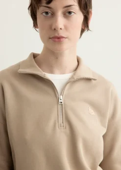 Baby Fox Half Zip Sweatshirt