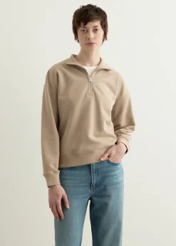 Baby Fox Half Zip Sweatshirt