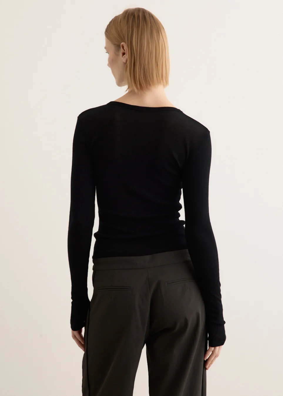 Baby Wool Long Sleeve Top