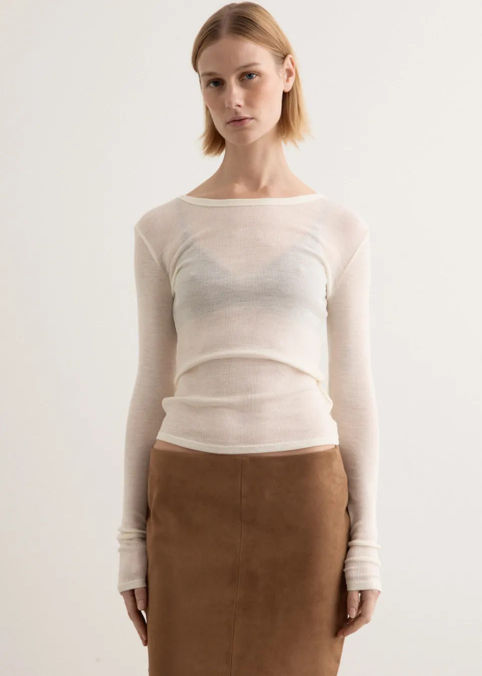 Baby Wool Long Sleeve Top