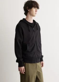 Badge Full Zip Hooded Sweatshirt