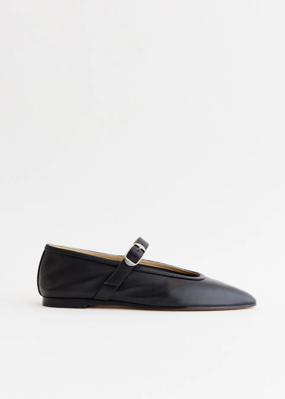 Ballet Mary Jane Leather Flats