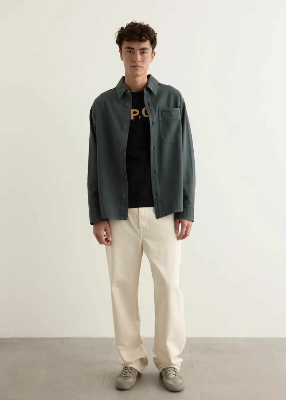 Basile Brodee Poitrine Overshirt