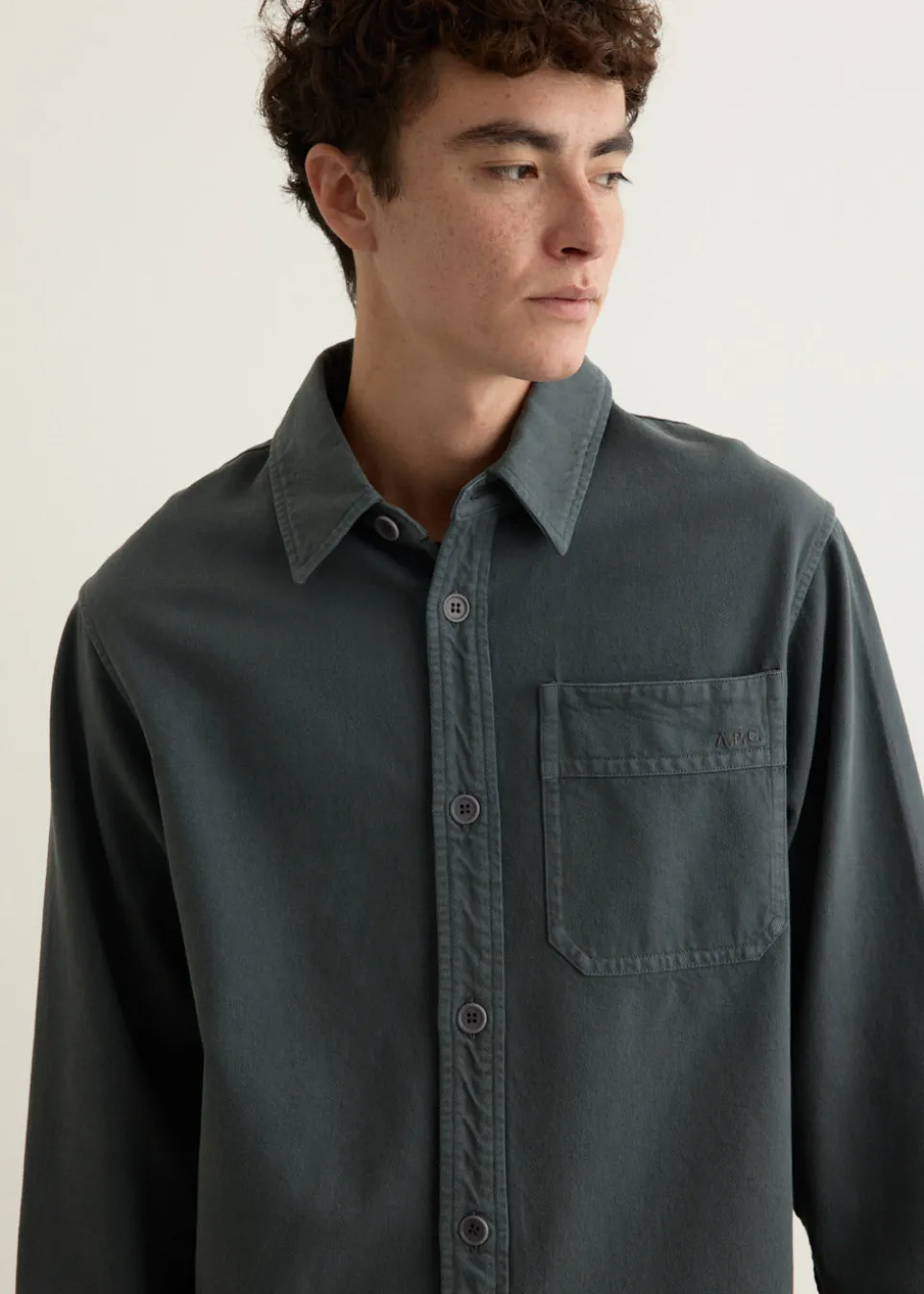 Basile Brodee Poitrine Overshirt