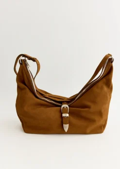 Belted Hobo Bag