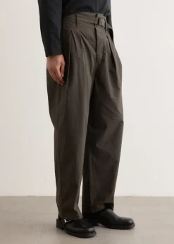 Belted Pleated Pants