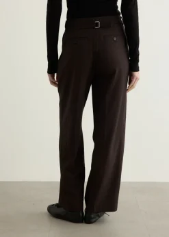 Belted Point Trousers