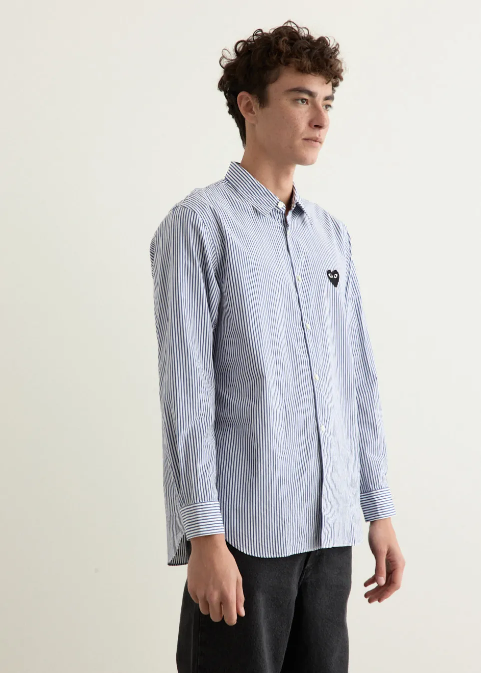 Black Emblem Long Sleeve Shirt