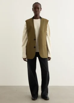 Blazer Sleeveless Jacket