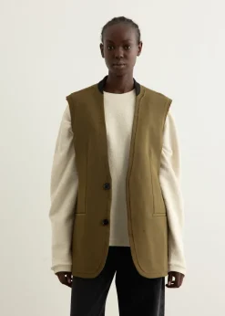 Blazer Sleeveless Jacket