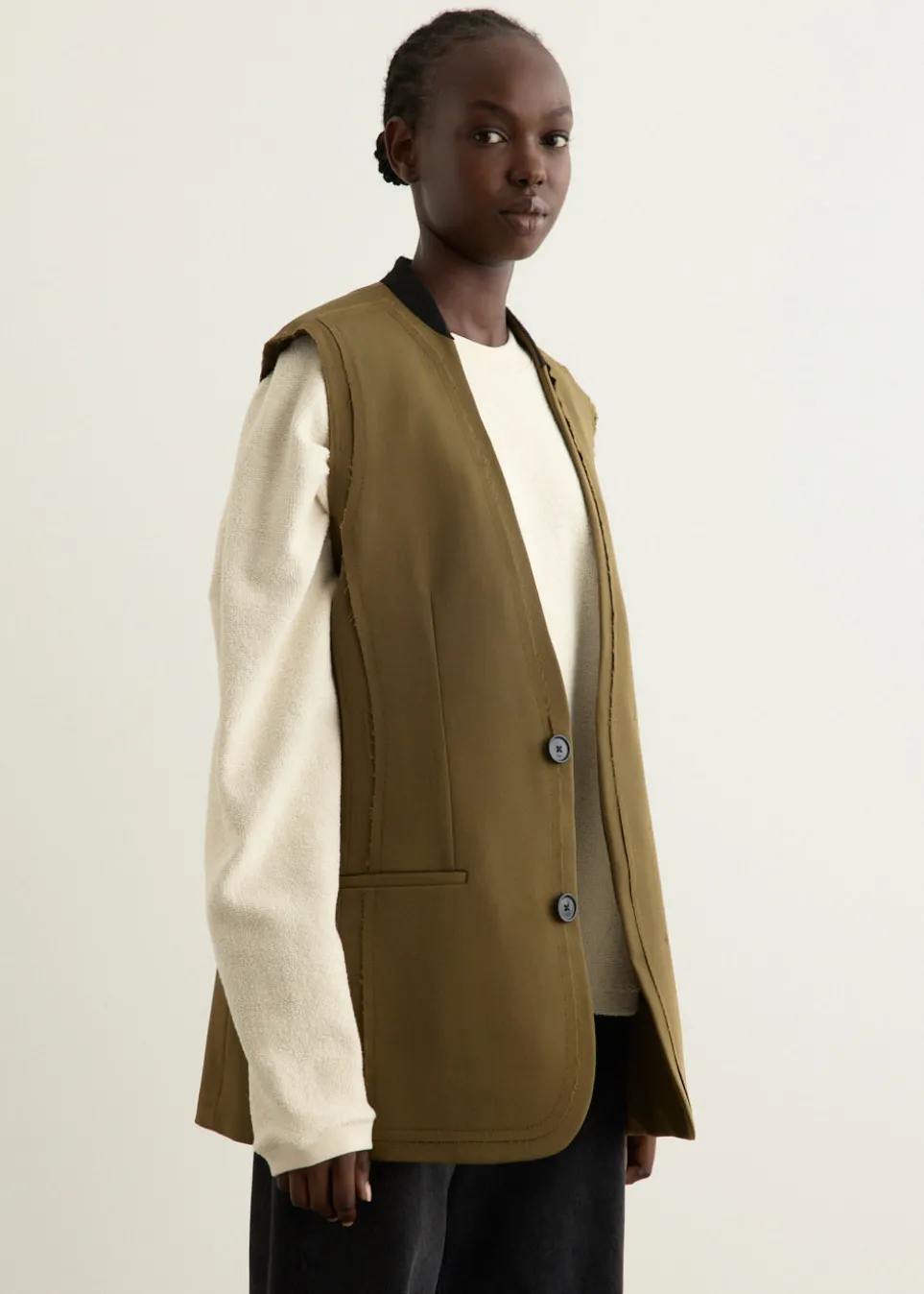 Blazer Sleeveless Jacket