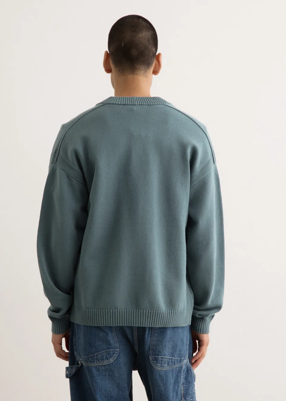 Bold Fox Head Patch Comfort Cardigan