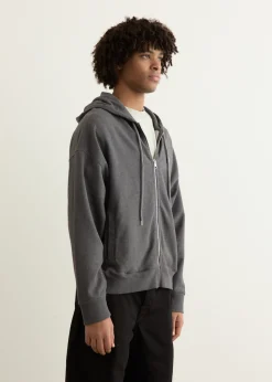 Bold Fox Head Patch Full Zip Oversized Hoodie