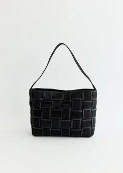 Border Woven Mini Tote