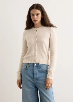 Boucle Wool Cardigan