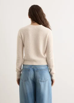 Boucle Wool Cardigan