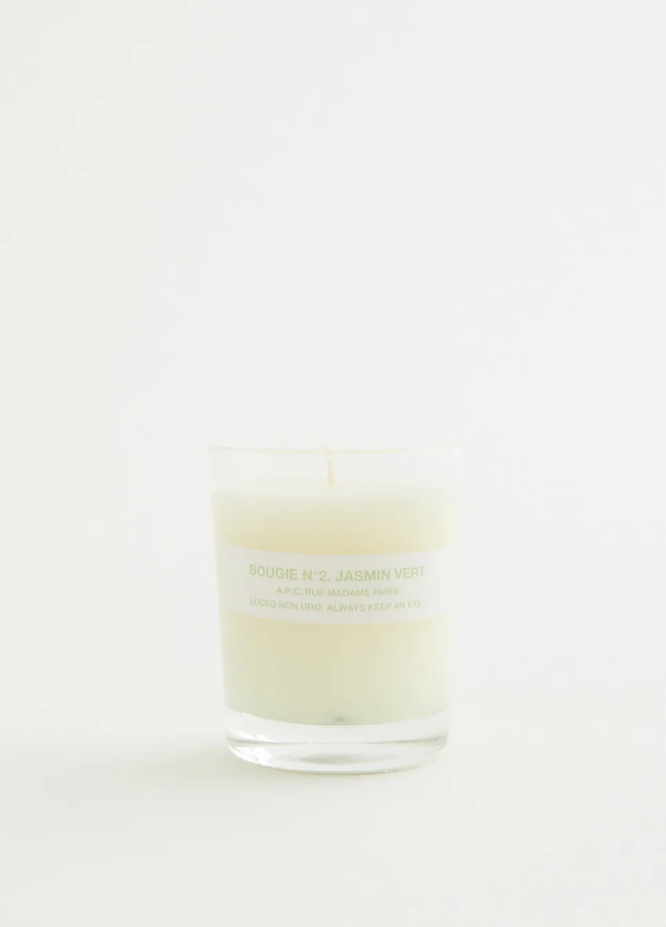 Bougie N°2. Jasmin Vert Candle