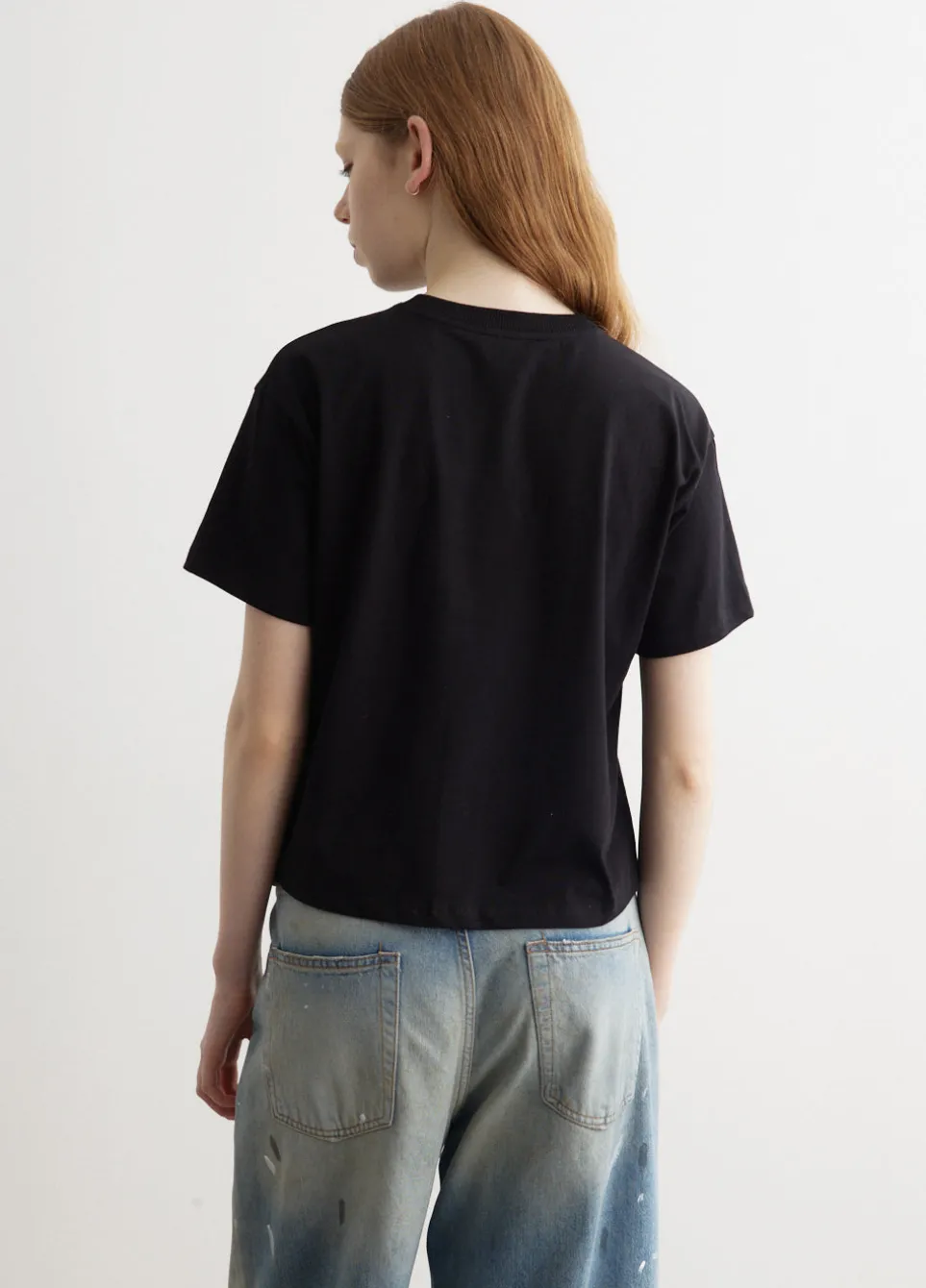 Boxy Micro Logo T-Shirt