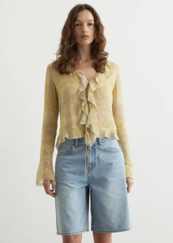 Canopy Ruffled Top