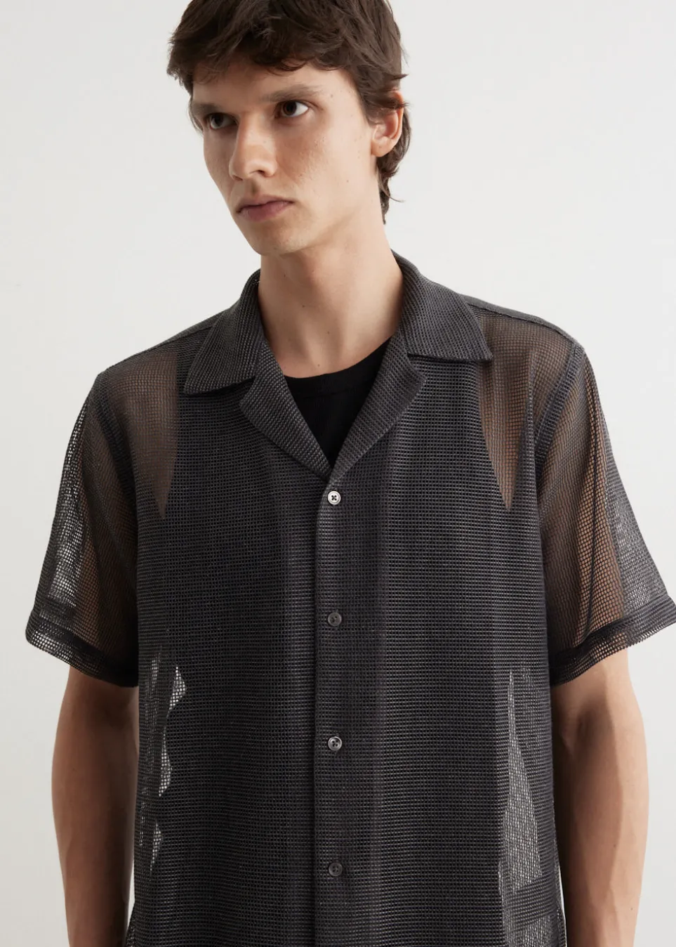 Canty Mesh Short Sleeve Shirt