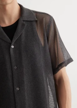 Canty Mesh Short Sleeve Shirt