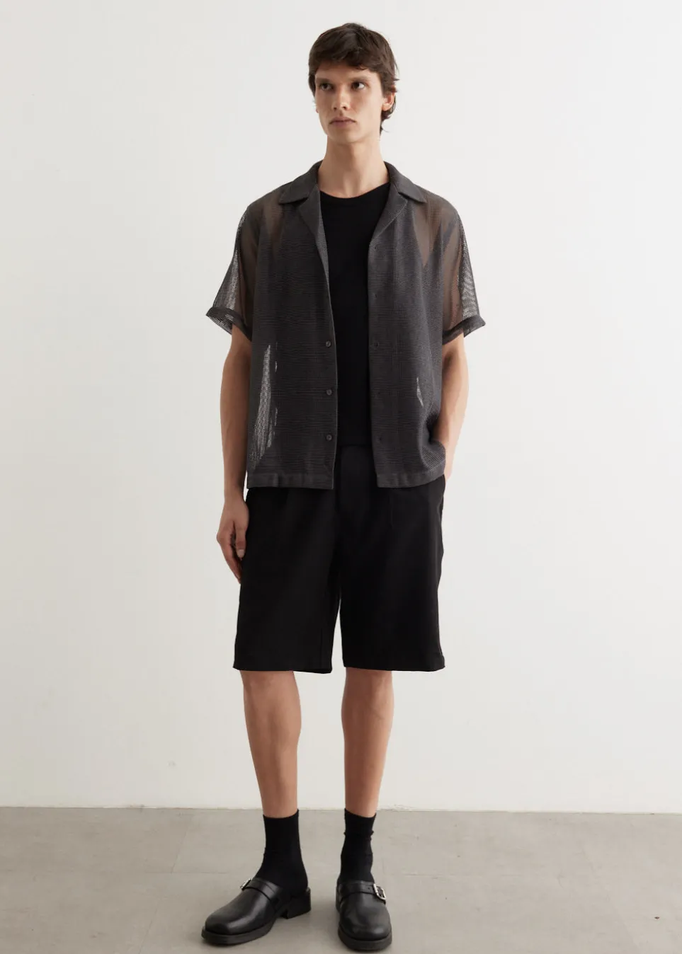 Canty Mesh Short Sleeve Shirt