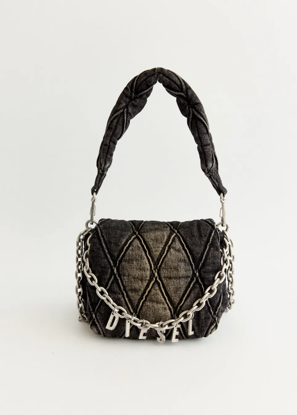 CHARM-D Shoulder S Denim Bag