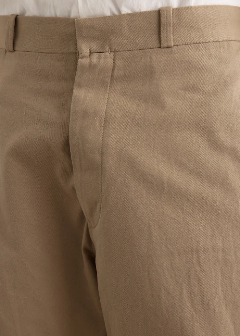 Chino Cloth Wide Pants