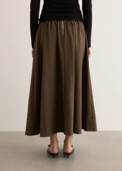 Choir Bubble Midi Skirt