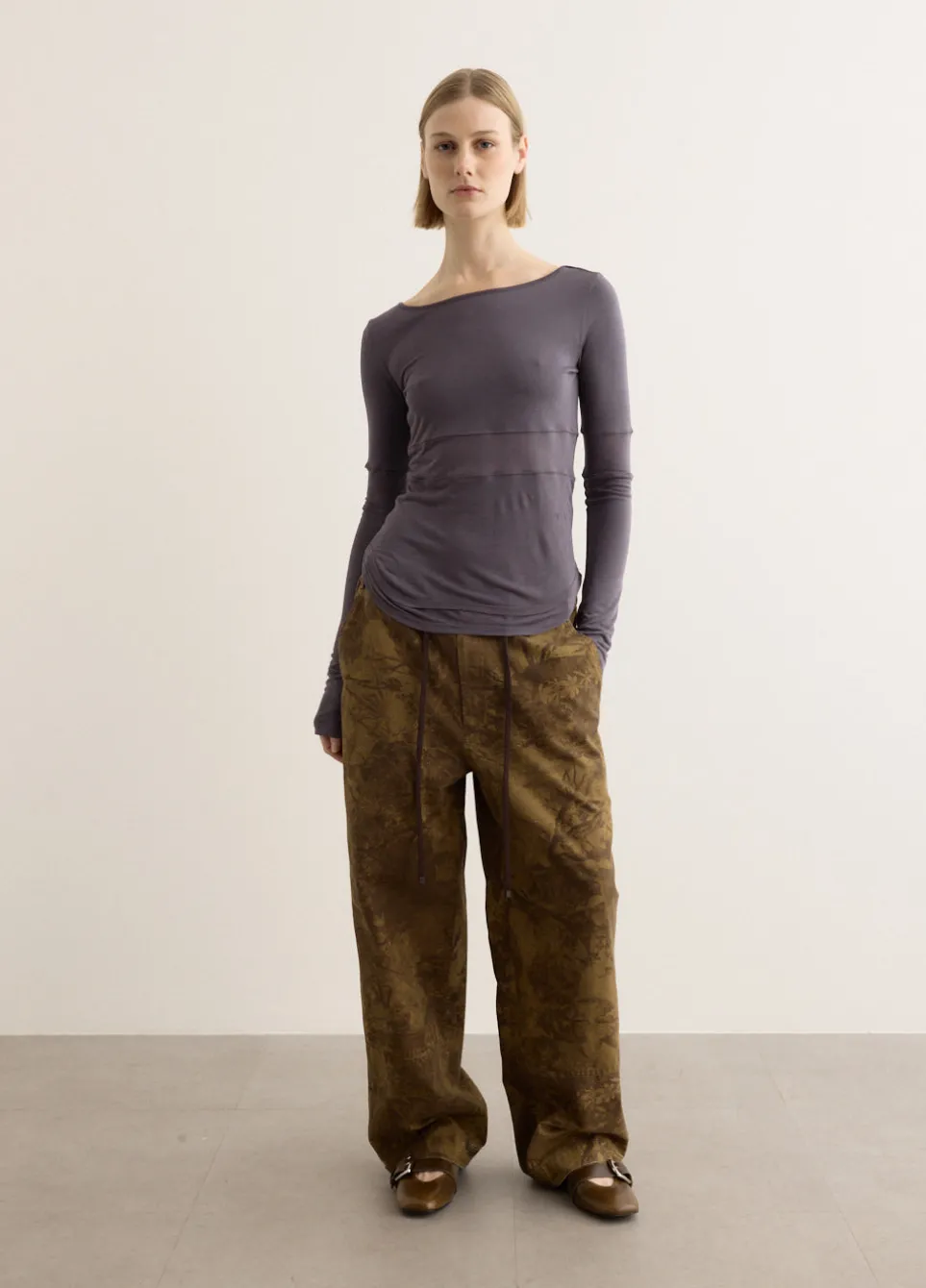 Corset Point Sleeve Top