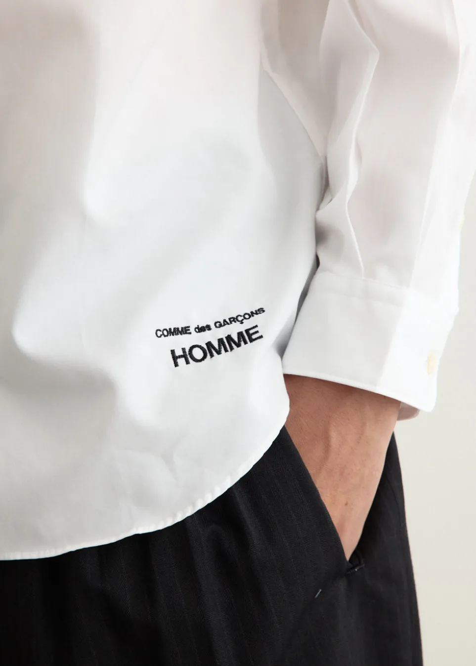 Cotton Broad Logo Shirt