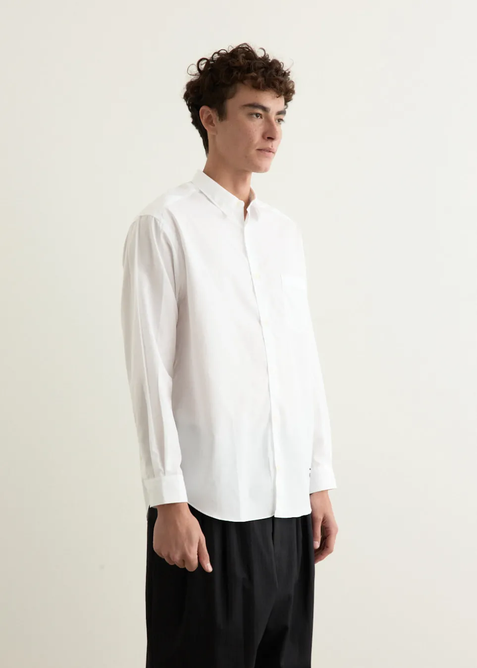 Cotton Broad Logo Shirt