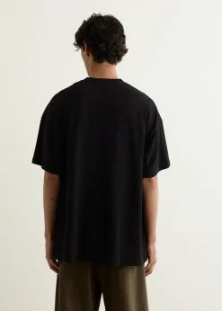 Cotton Mesh Short-Sleeve T-Shirt