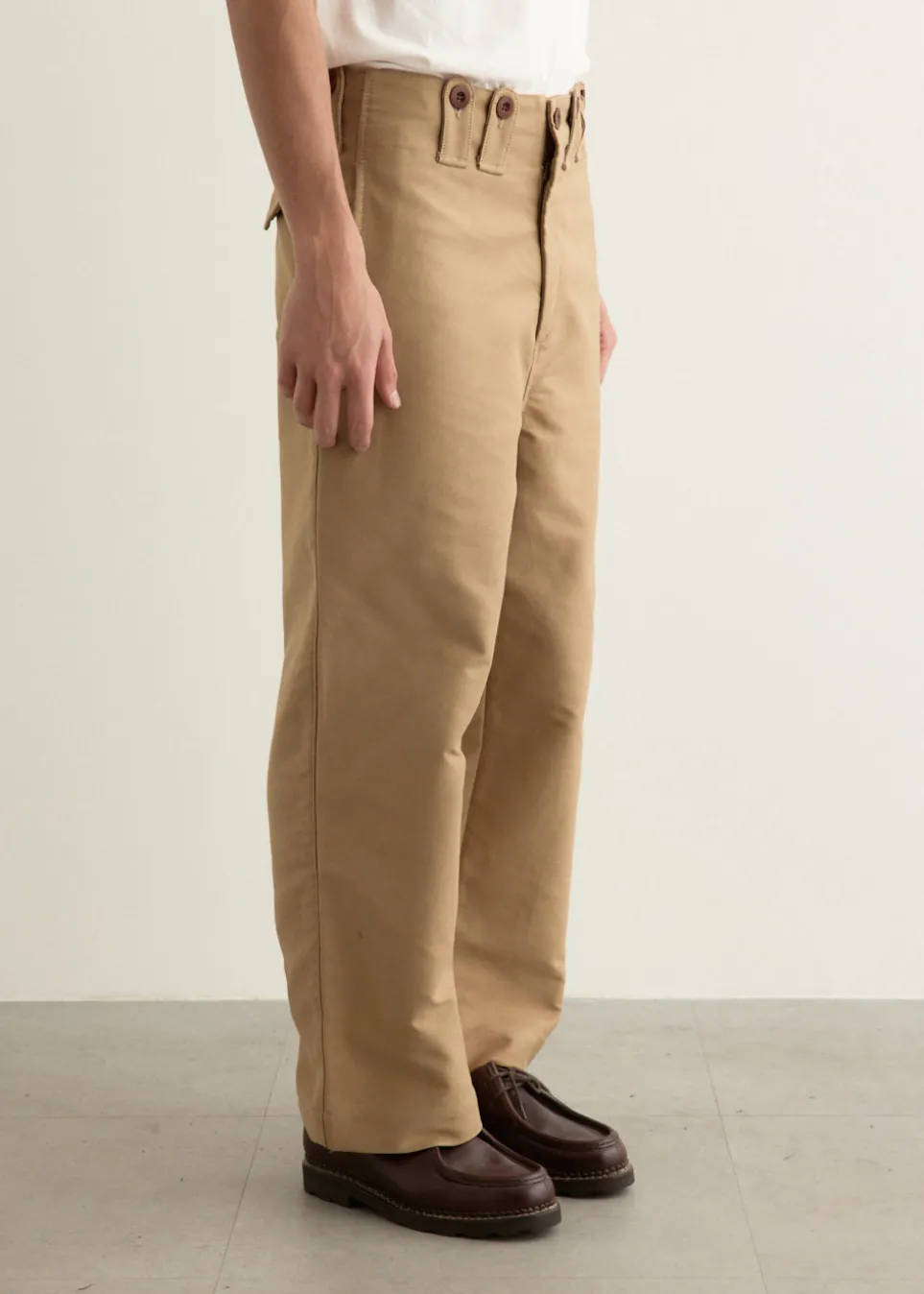 Cotton Moleskin Pants