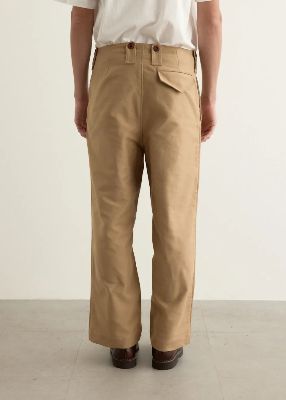 Cotton Moleskin Pants