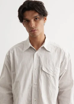 Cotton Stripe CABIN Work Shirt