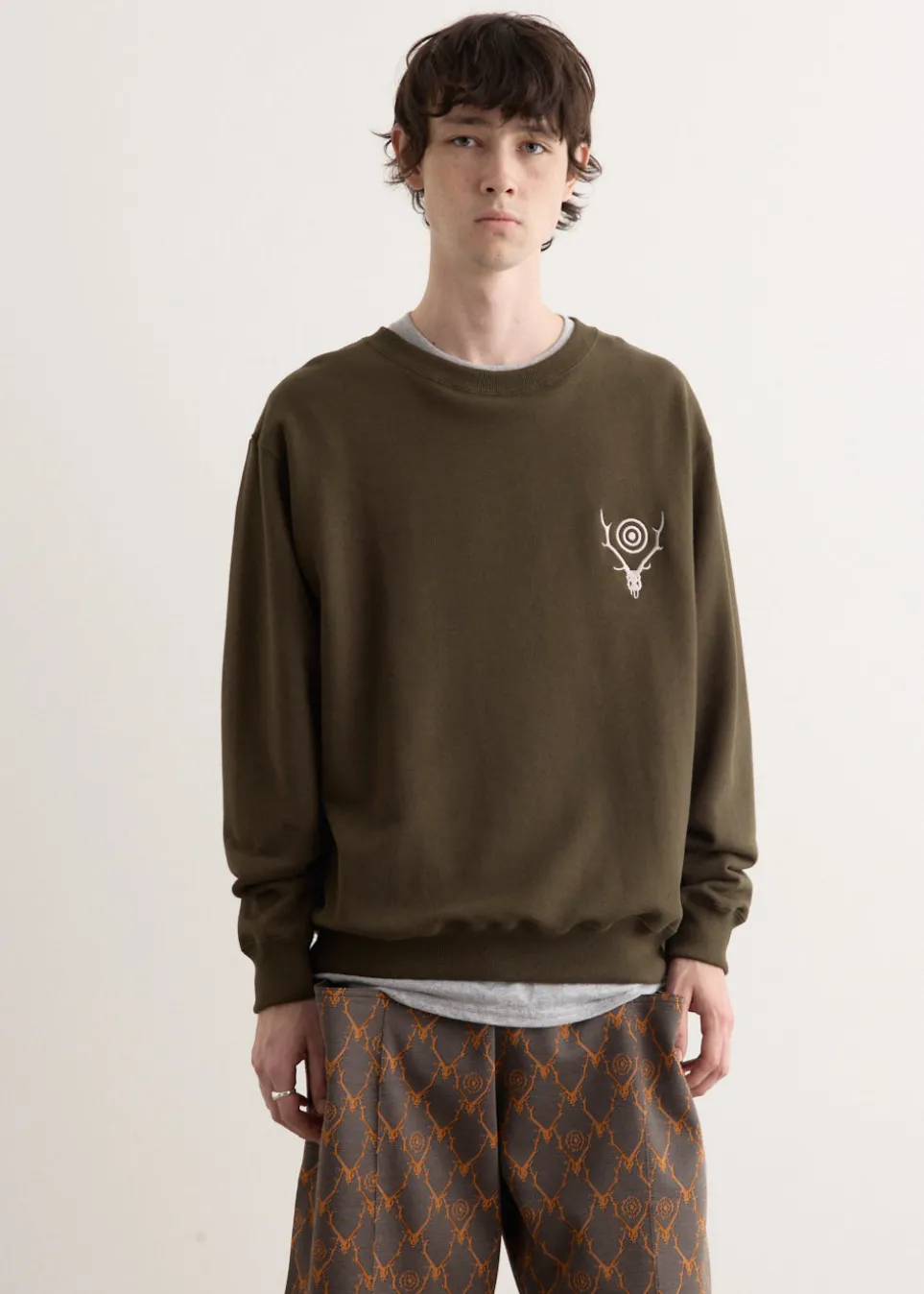 Crew Neck Sweat Shirt