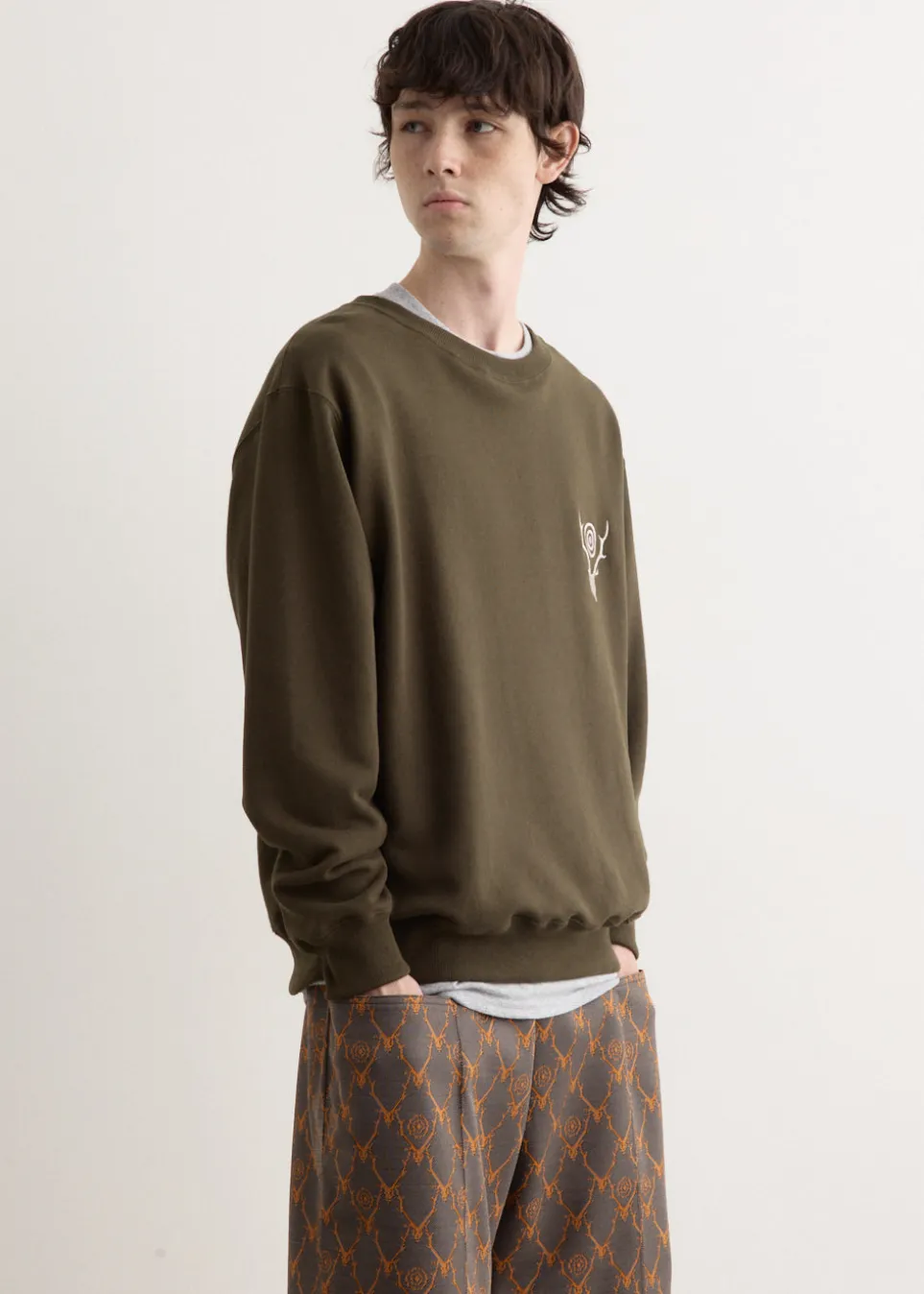 Crew Neck Sweat Shirt