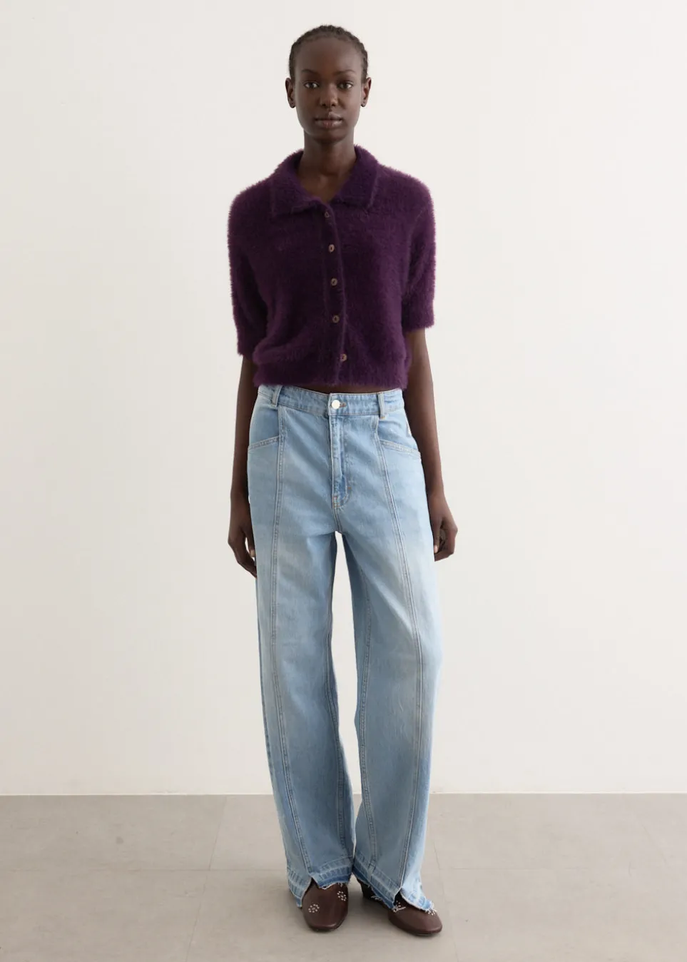 Cristin Fluffy Cardigan