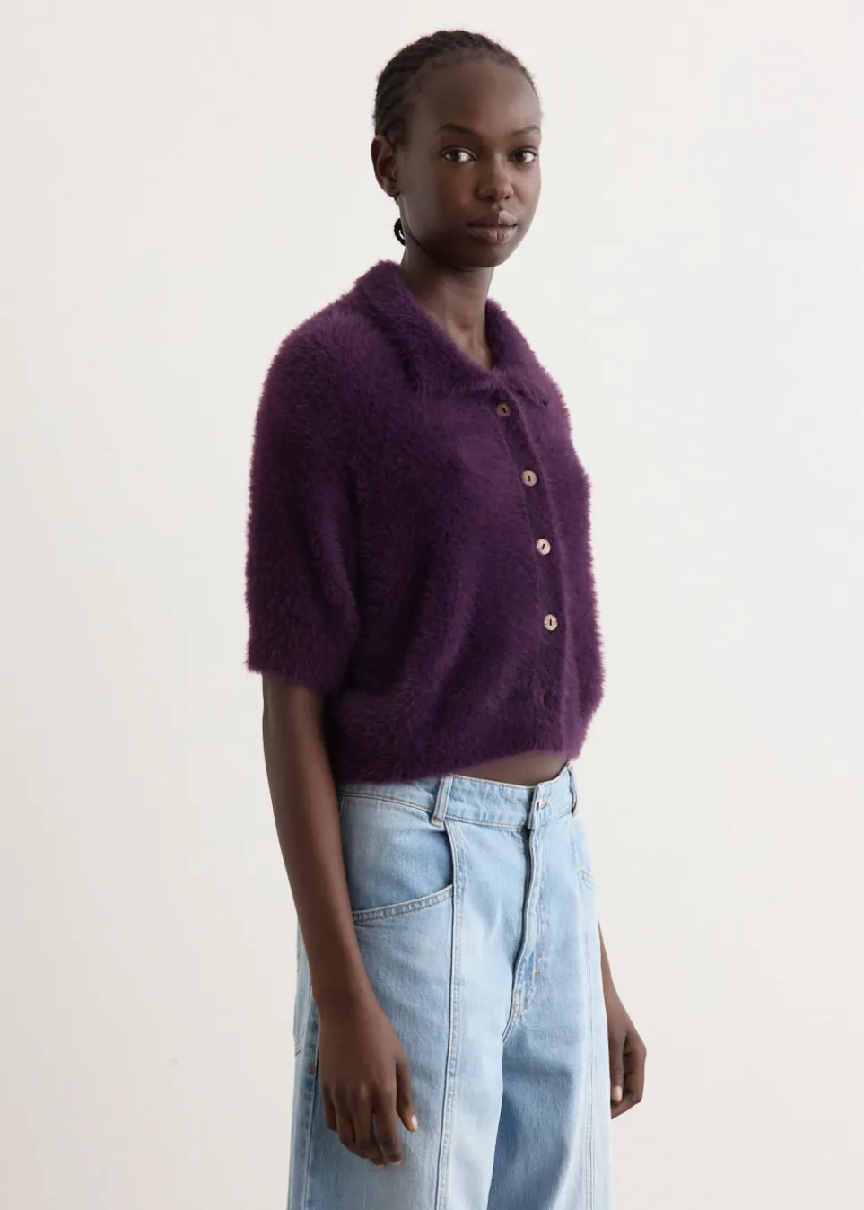 Cristin Fluffy Cardigan